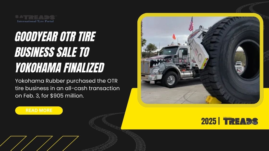 Goodyear OTR Tire Business Sale to Yokohama Finalized